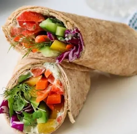 Roasted Veggie Wrap